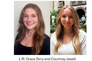Grace Terry and Courtney Jewell