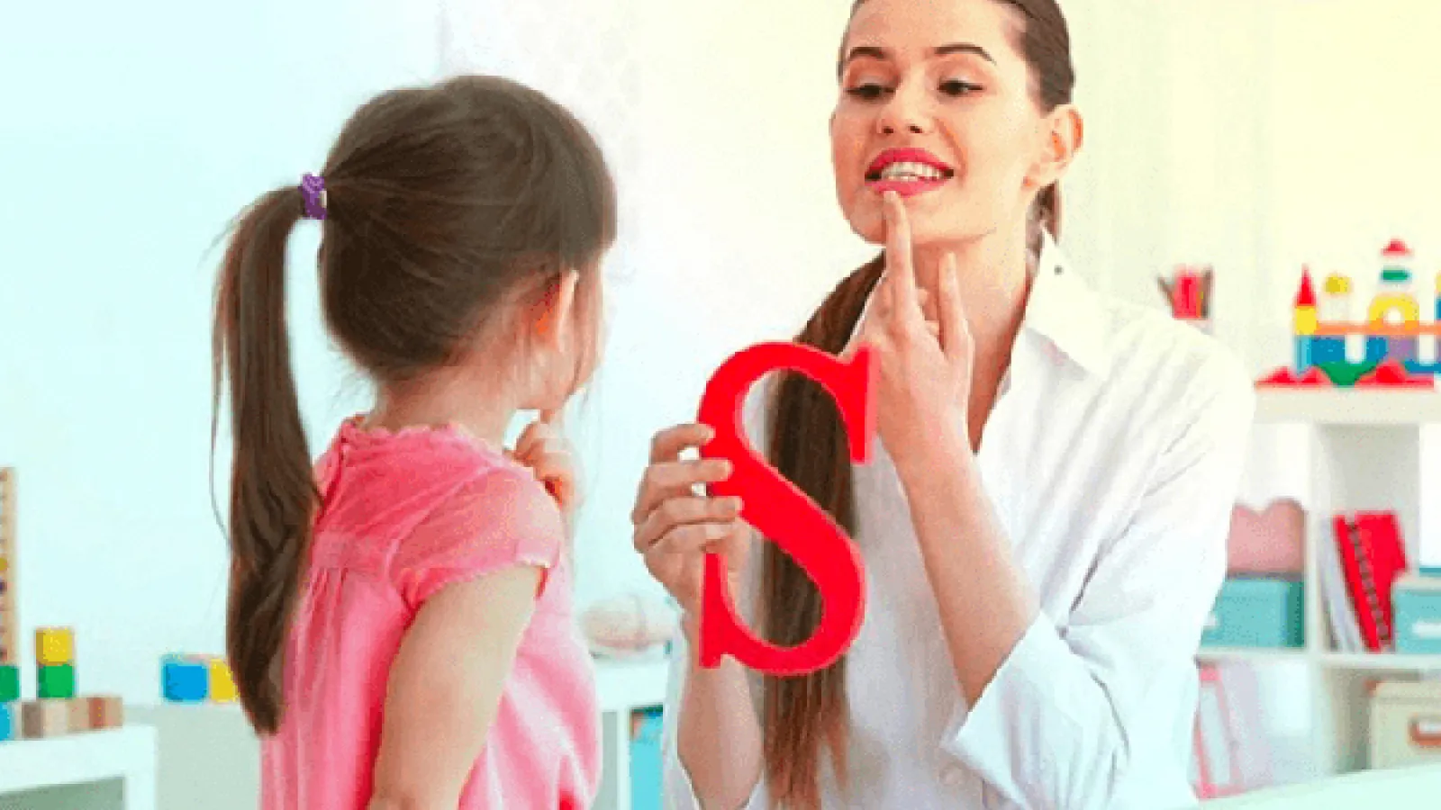 Clinician and child