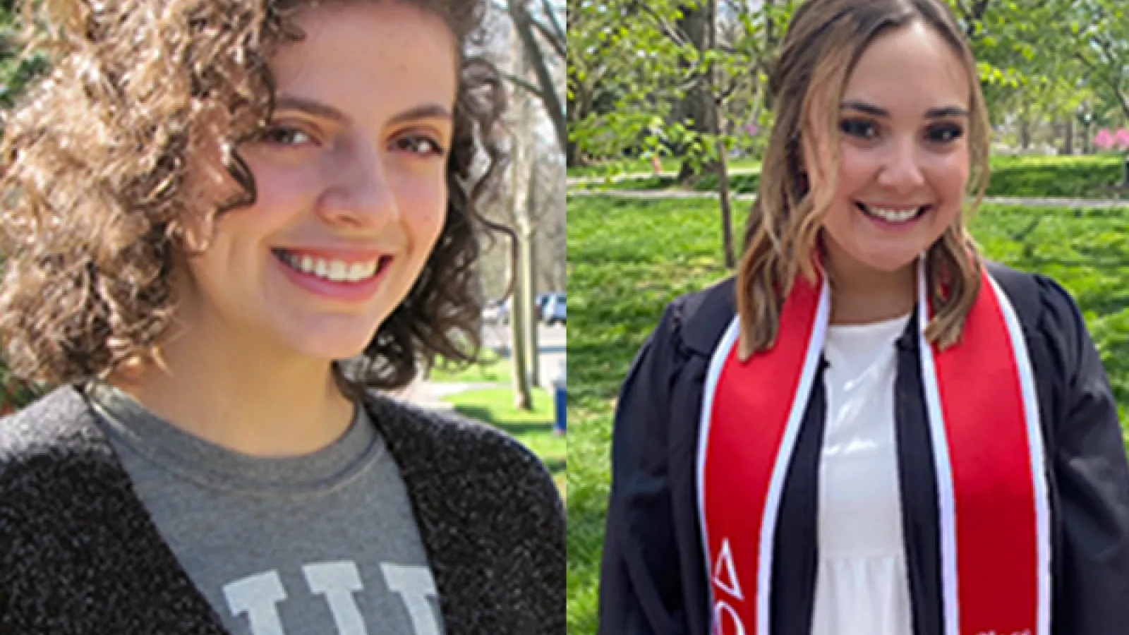 Rasmia Shraim and Paige Kovacs