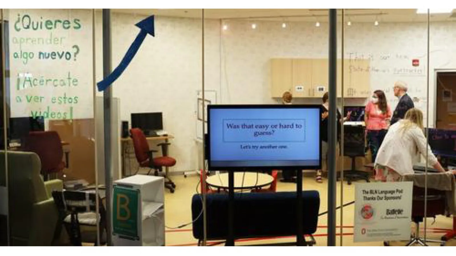 Language Pod facility