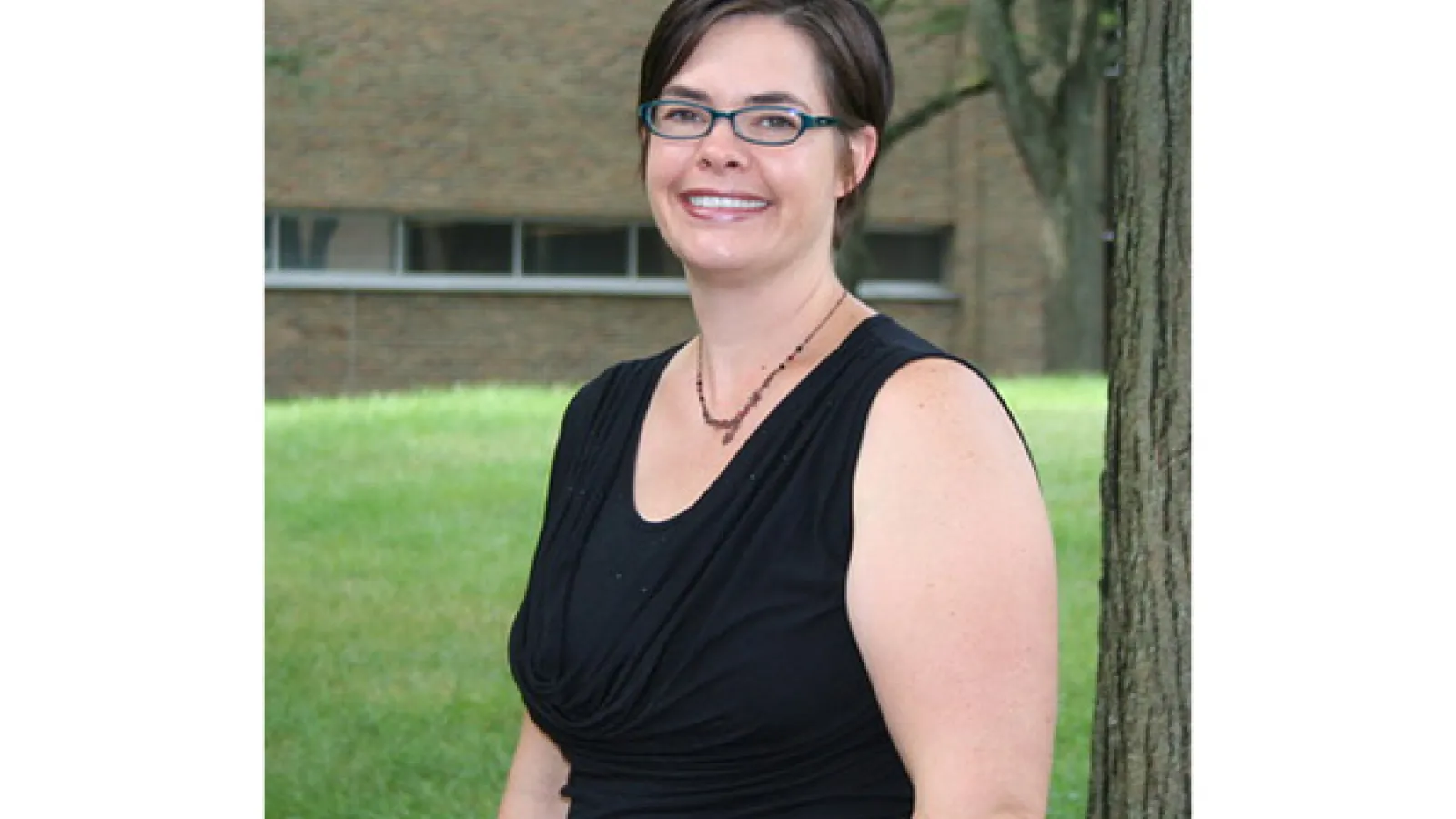 Dr. Rachael Frush Holt outdoors
