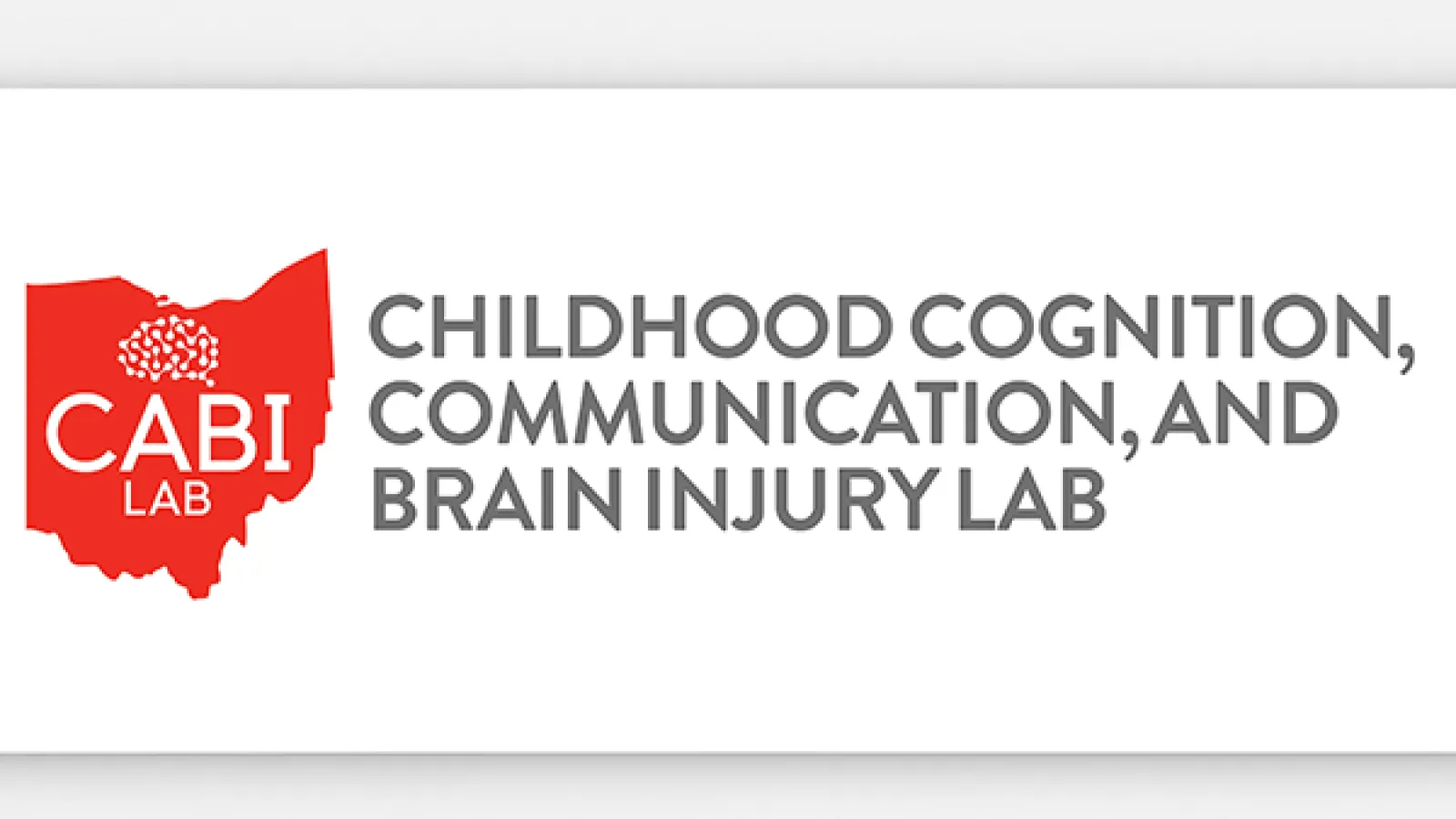 Childhood Cognition, Communication, and Brain Injury Lab logo