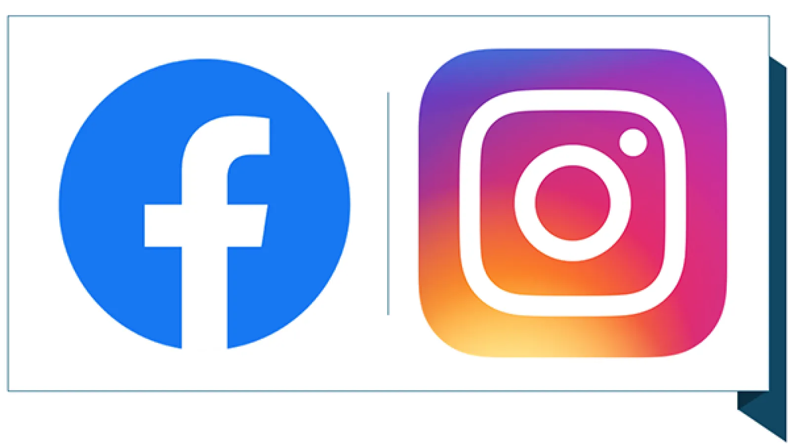 facebook icon and instagram icon