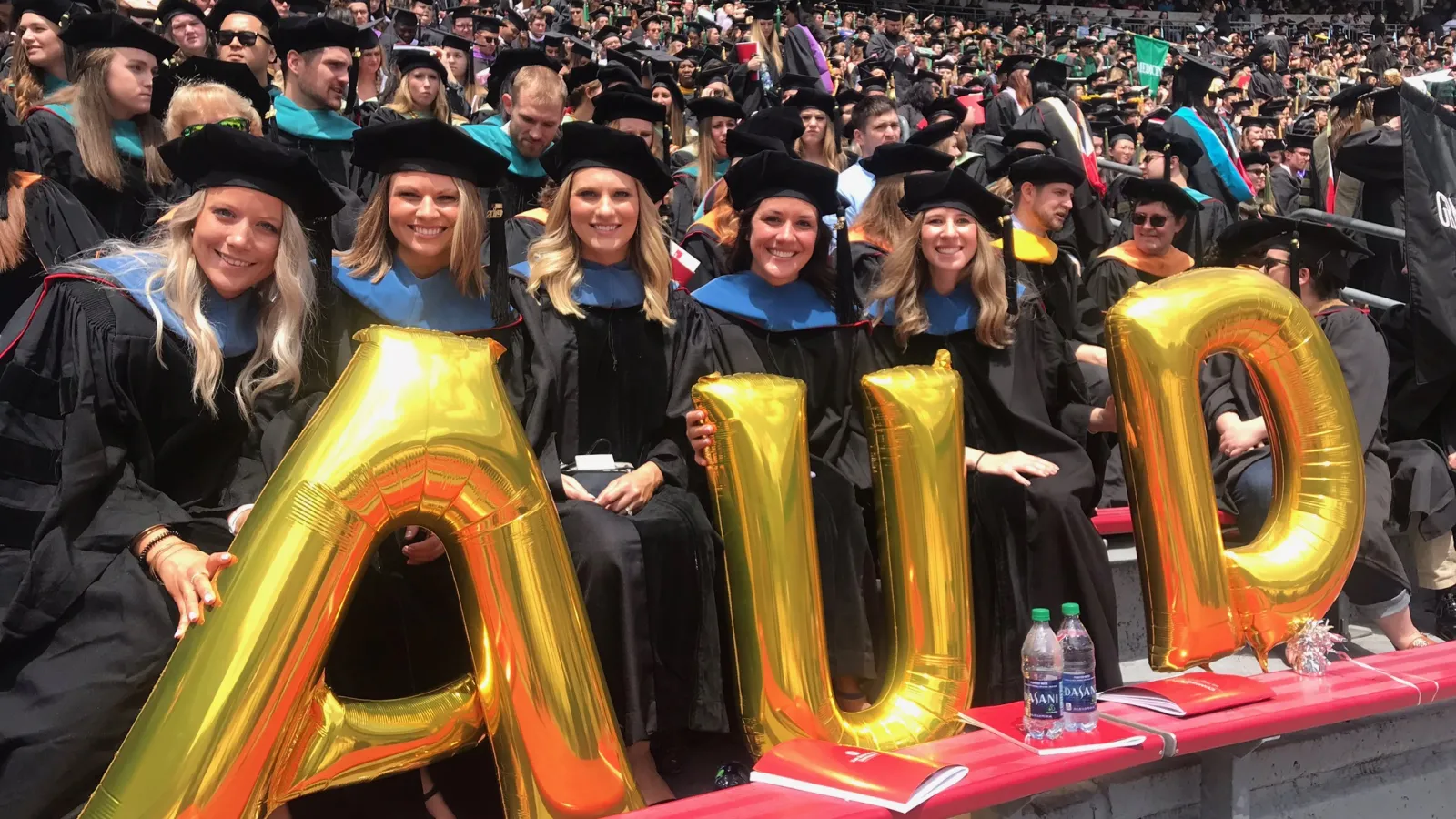 Audiology students at commencement 2019