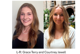 Grace Terry and Courtney Jewell