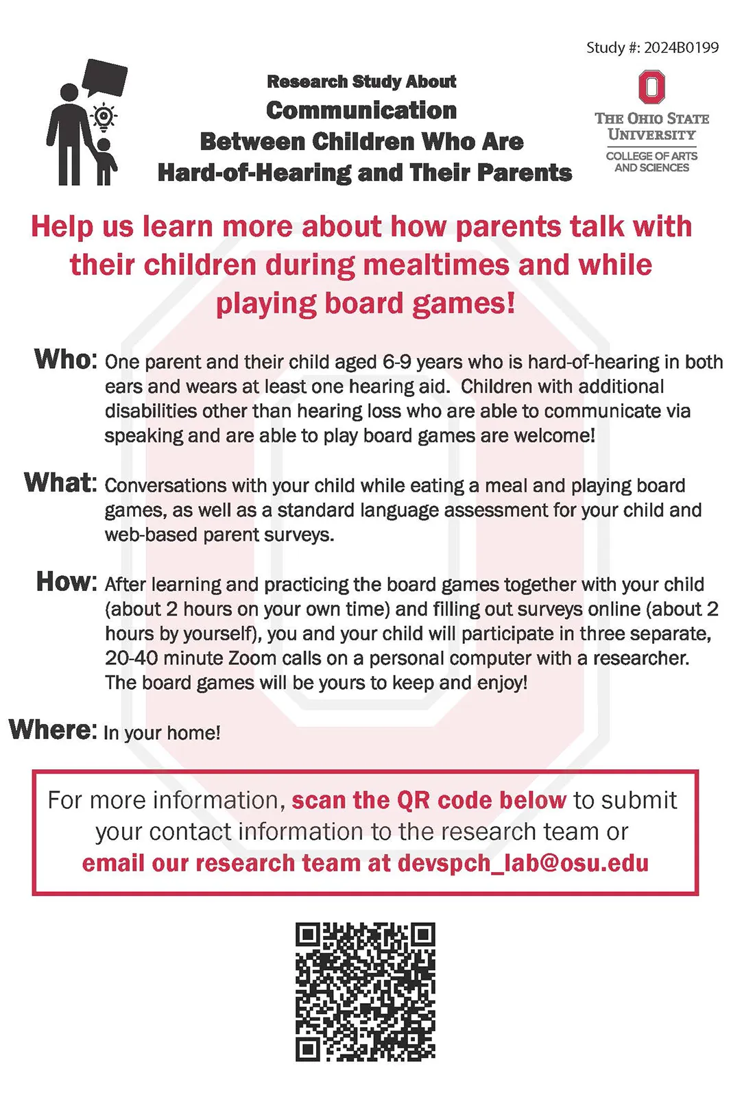 Flyer with study details accessible PDF available below