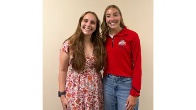 Emily Walker and Colleen Bradewie