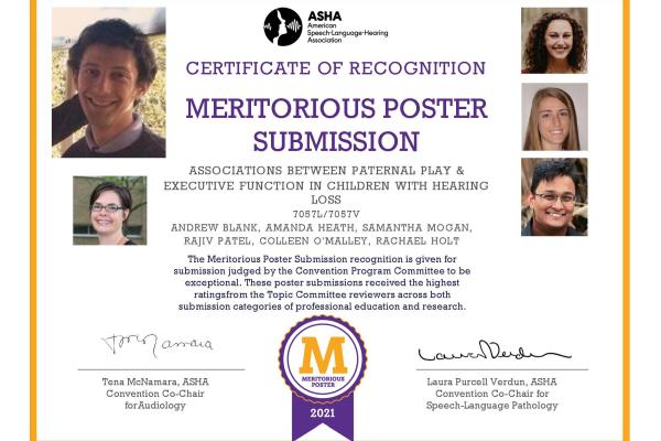 Meritorious Poster Submission