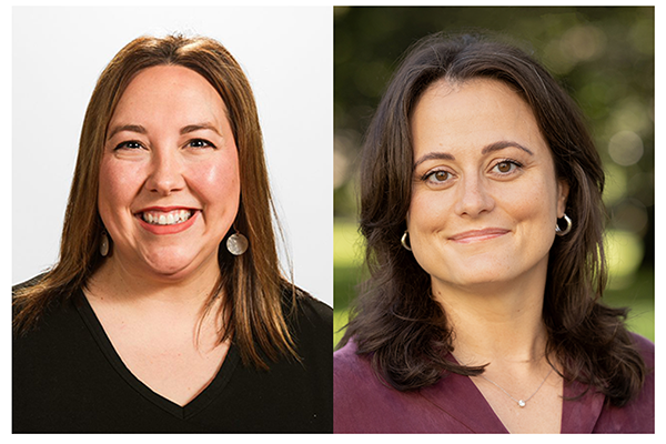 Bridget Chapman and Stacy Harnish