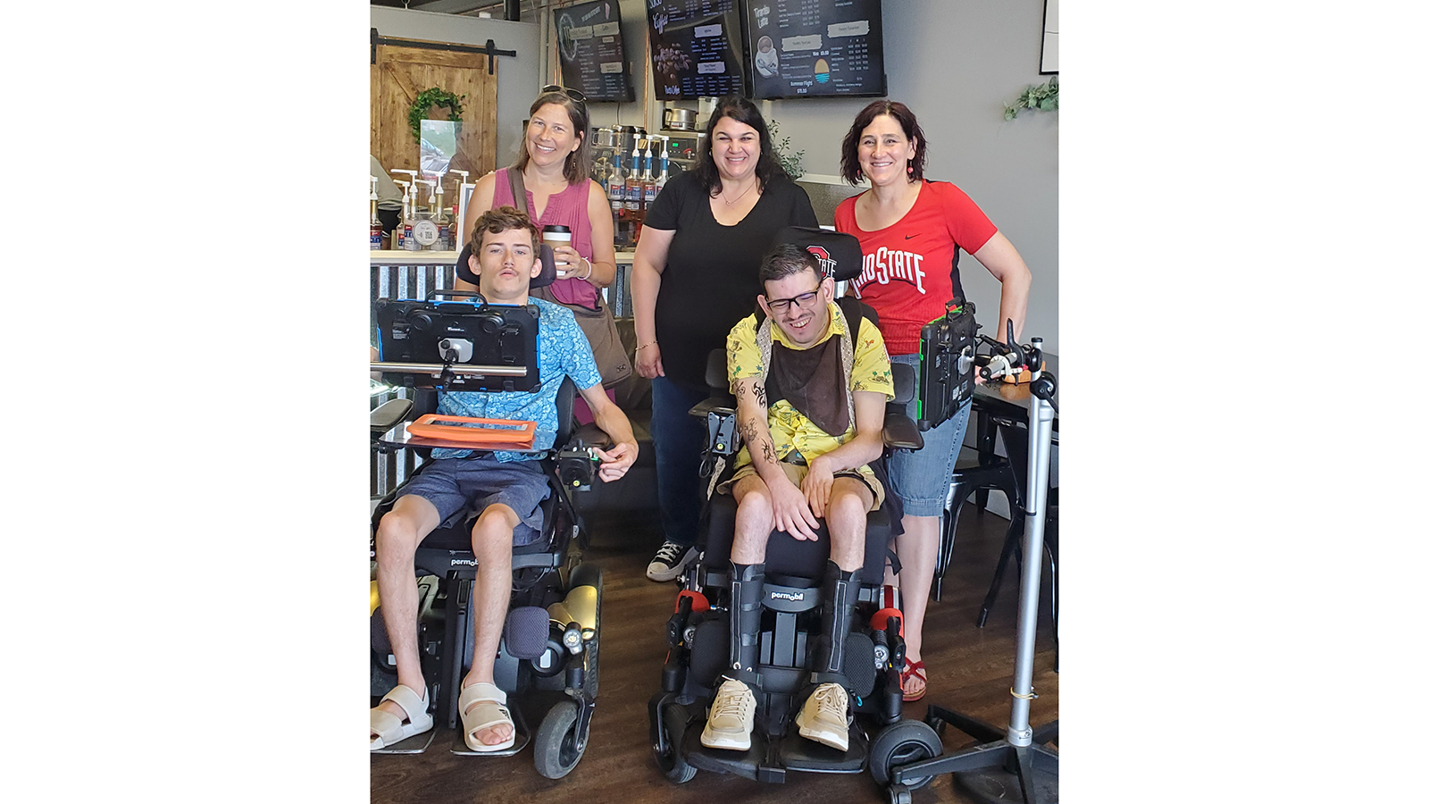 Event organizers and shop owner