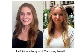 Grace Terry and Courtney Jewell
